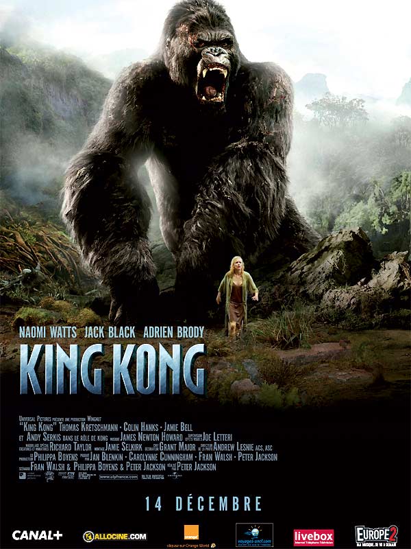 Jaquette King Kong