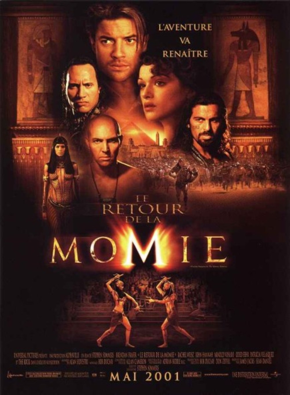 Jaquette Le Retour de la Momie