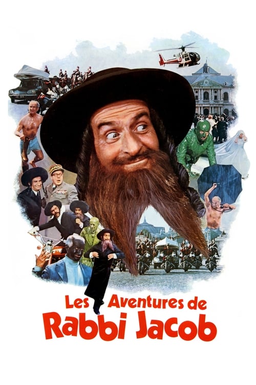 Jaquette Les aventures de Rabbi Jacob