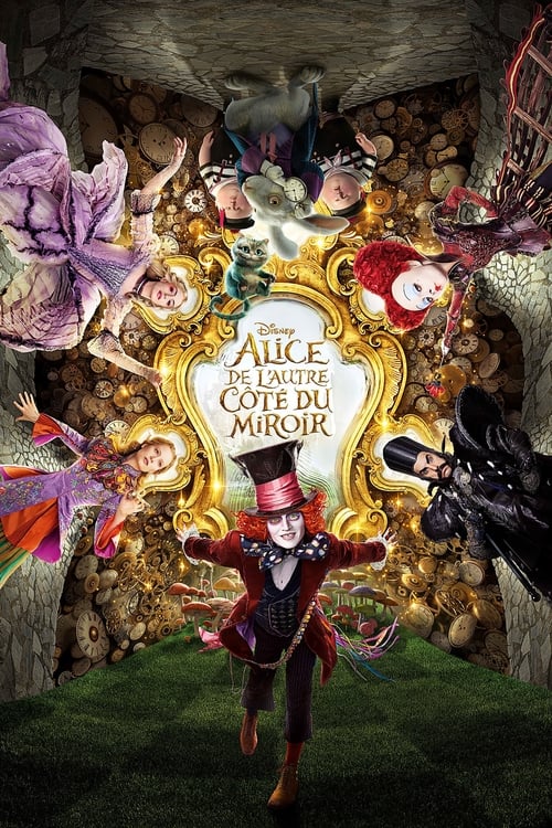 Jaquette Alice de l'autre côté du miroir