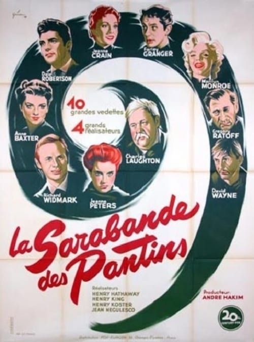 Jaquette La Sarabande des pantins