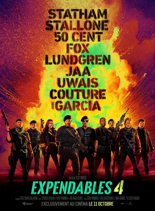 Jaquette Expendables 4