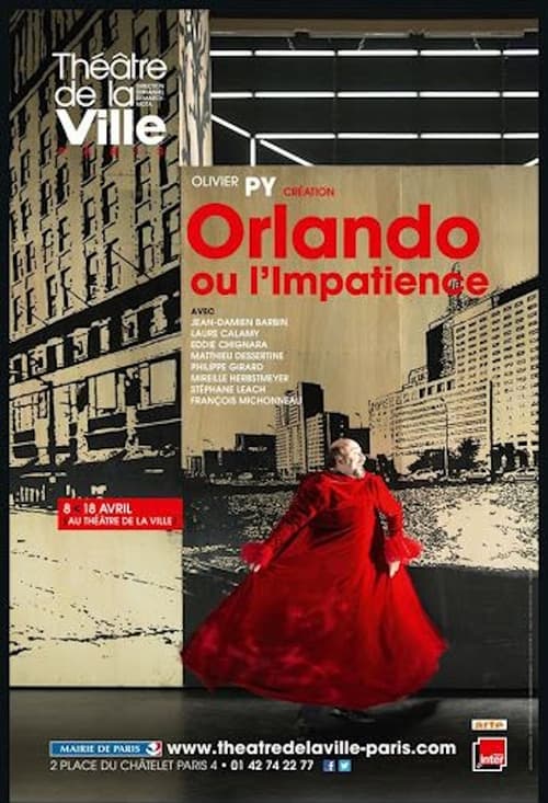 Jaquette Orlando ou l'impatience