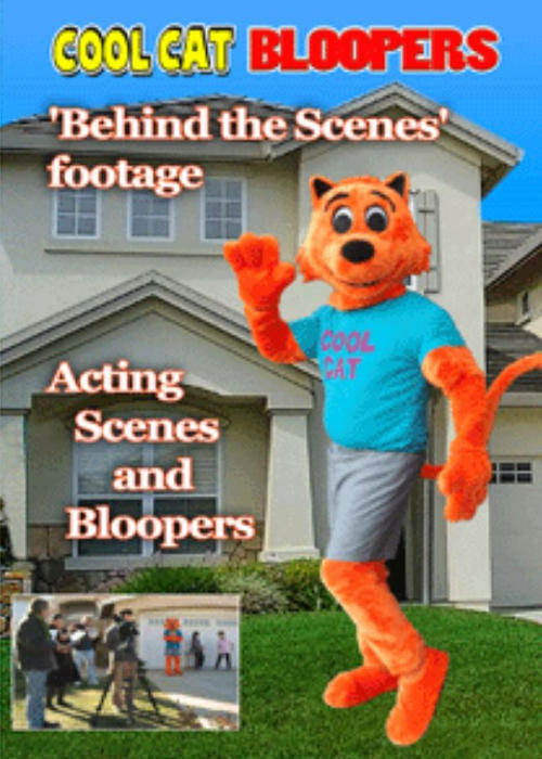 Jaquette Cool Cat Bloopers 'Behind the Scenes' Footage