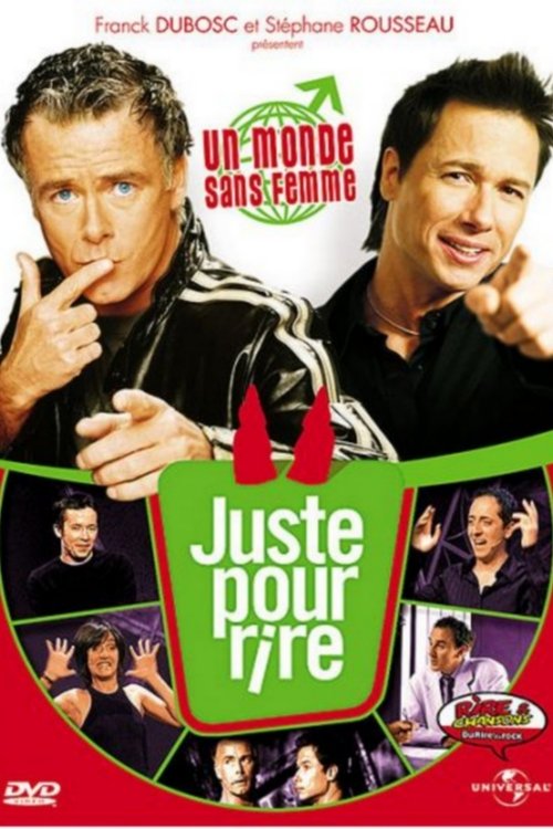 Jaquette Les Galas Juste Pour Rire:  Un monde sans femme