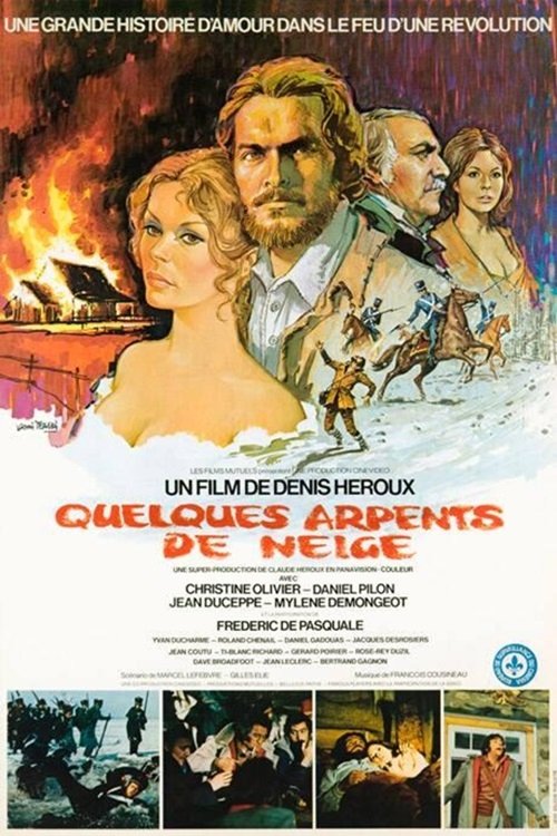 Jaquette Quelques arpents de neige