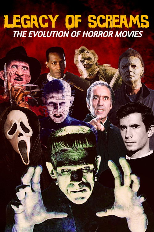 Jaquette Legacy of Screams: The Evolution of Horror Movies