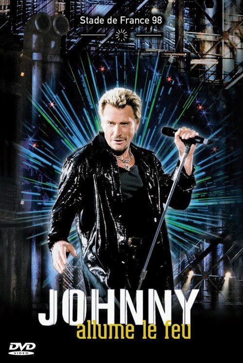 Jaquette Johnny Hallyday Allume le feu au Stade de France