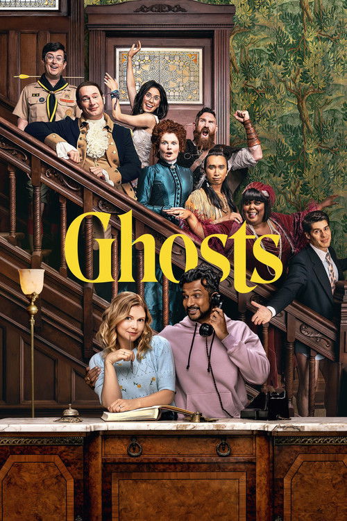 Jaquette Ghosts, Fantômes à la maison