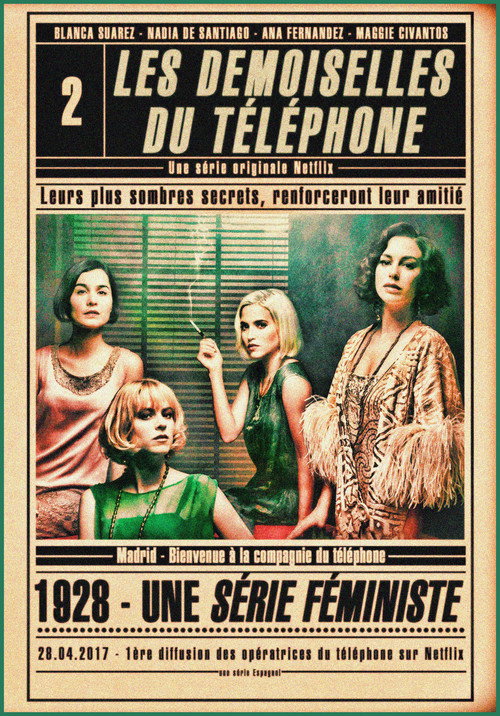 Jaquette Les Demoiselles du téléphone