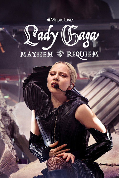 Jaquette Apple Music Live, Lady Gaga MAYHEM Requiem