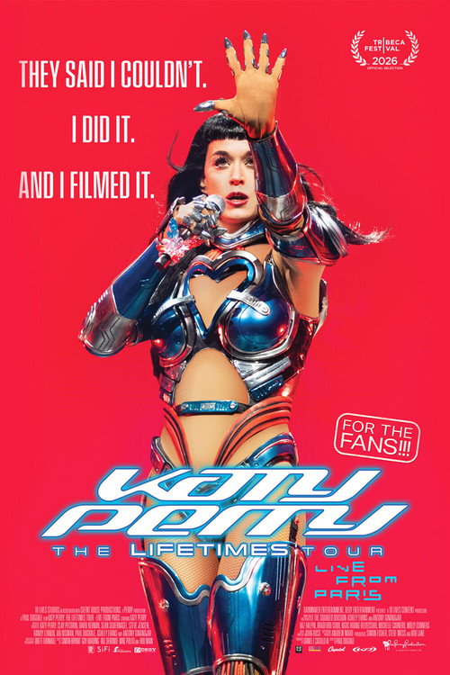 Jaquette Katy Perry, The Lifetimes Tour