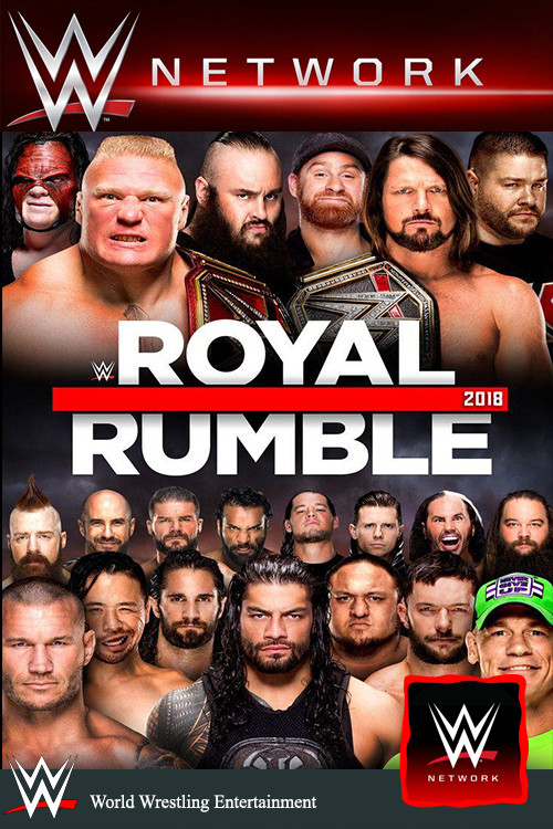 Jaquette WWE Royal Rumble 2018