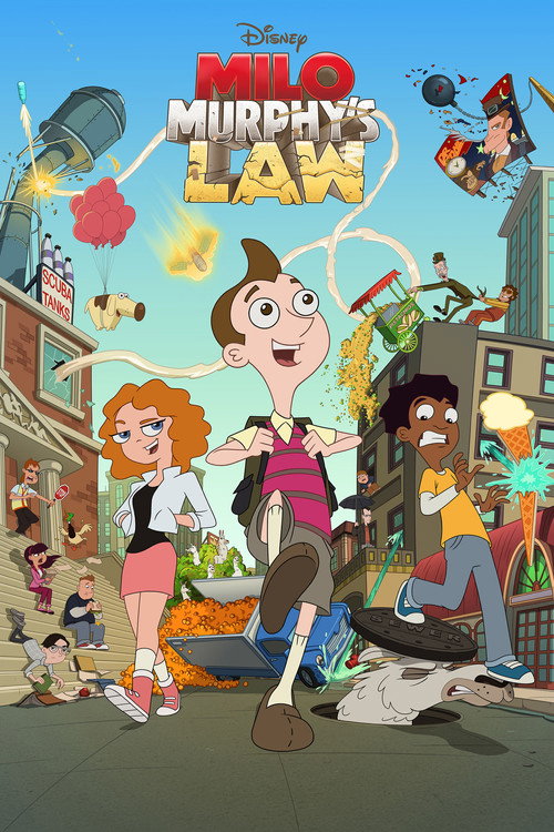 Jaquette La Loi de Milo Murphy