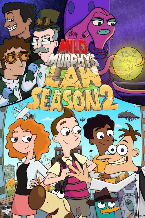 Jaquette La Loi de Milo Murphy