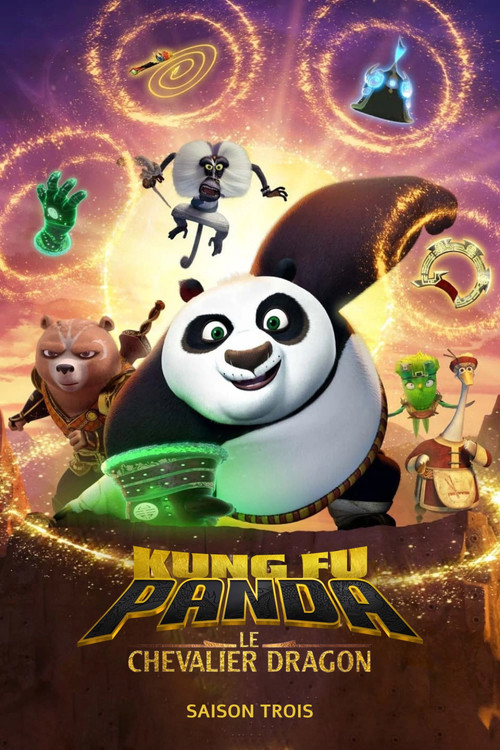 Jaquette Kung Fu Panda, Le Chevalier Dragon