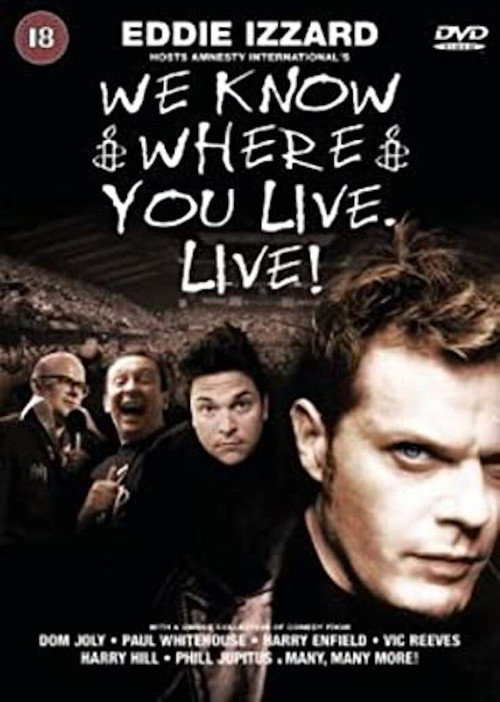 Jaquette We Know Where You Live. Live!
