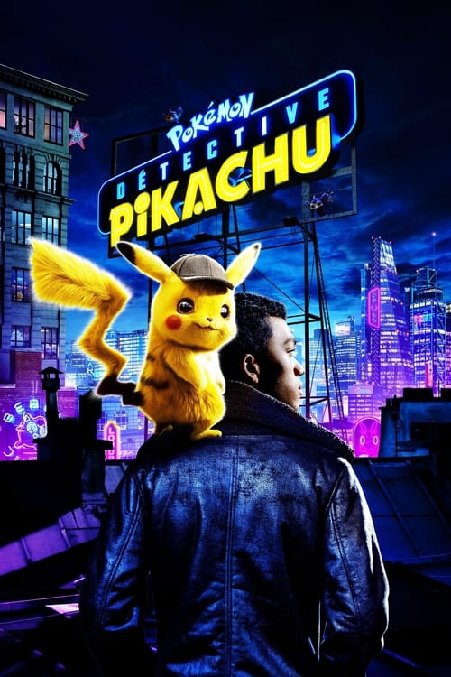 Jaquette Pokémon Détective Pikachu