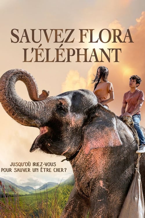 Jaquette Sauvez Flora l'éléphant