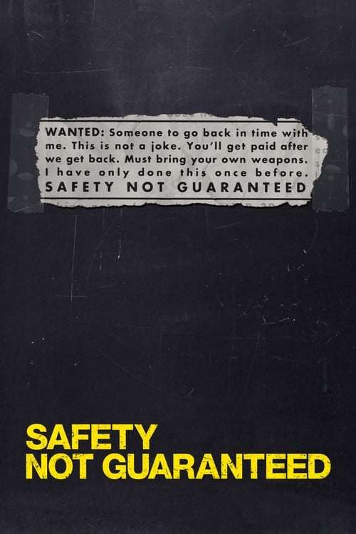 Jaquette Safety Not Guaranteed