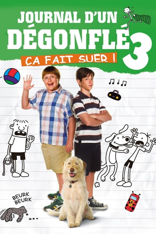 Jaquette Journal d'un dégonflé 3 : Ça fait suer !