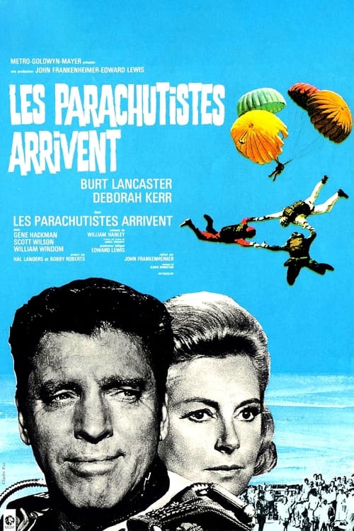 Jaquette Les Parachutistes arrivent