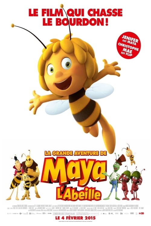 Jaquette La Grande aventure de Maya l'abeille