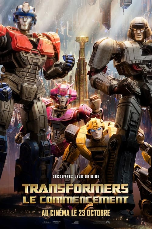 Jaquette Transformers : Le Commencement