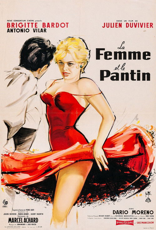 Jaquette La Femme et le Pantin