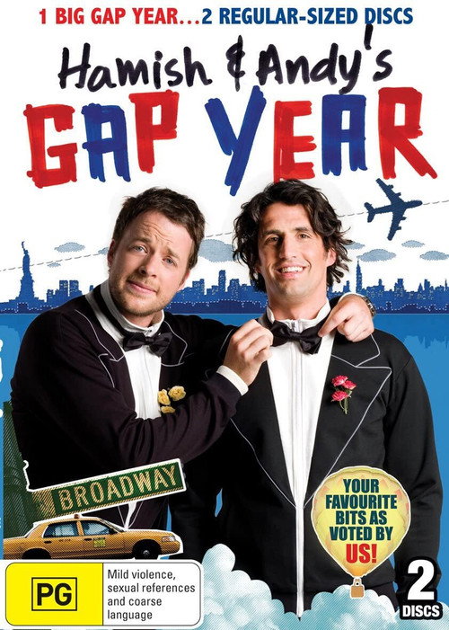 Jaquette Hamish and Andy's Gap Year