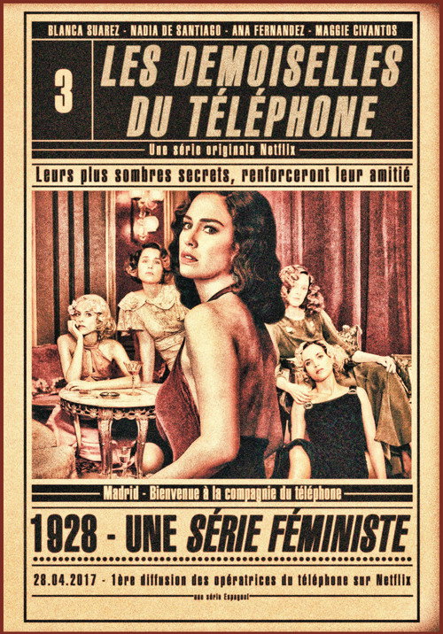 Jaquette Les Demoiselles du téléphone