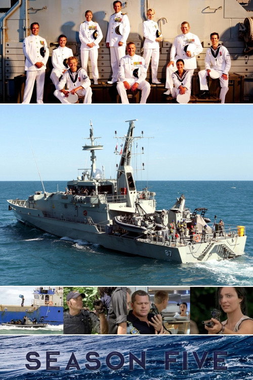Jaquette Sea Patrol, Patrouille Des Mers