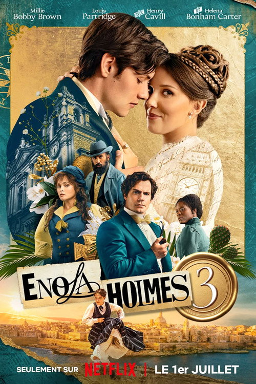 Jaquette Enola Holmes 3